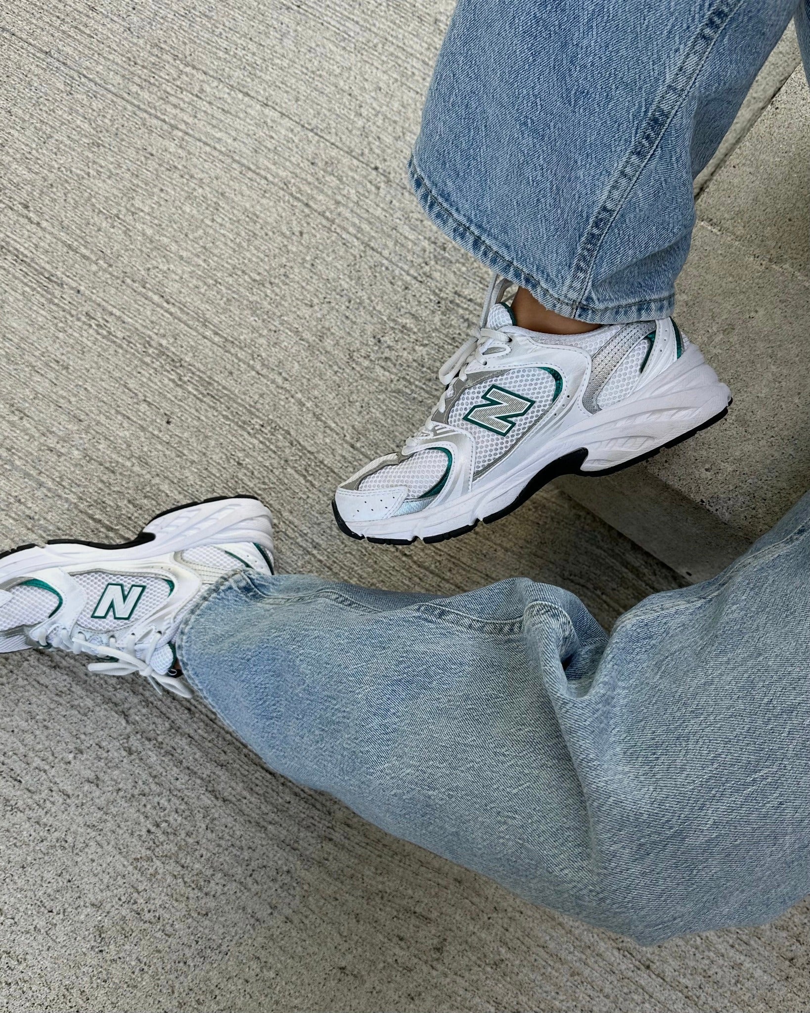 VMTESSA Wide Jeans - Light Blue Denim